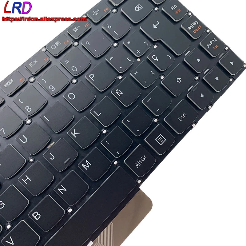 Imagem -05 - Original es Espanhol Backlit Teclado para Lenovo Ideapad U330 U330p Portátil 25211734 25211612 25211673 Novo