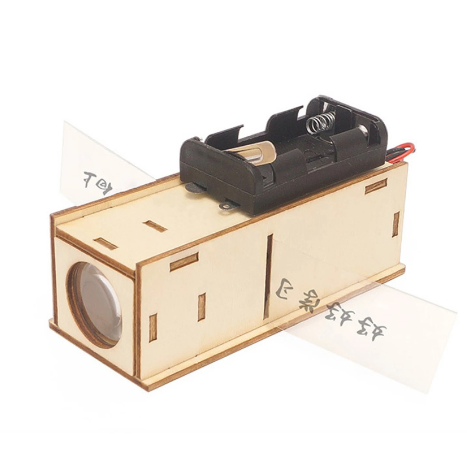 DIY Slide Projector Model Lamp Handmade Materials Scientific Experiment Toy DIY Science STEM Project Slide Projector Model