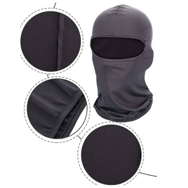 Balaclava Motorcycle Face Mask Motorcycle Unisex Tactical Face Shield Mascara Ski Mask Full Face Mask Gangster Mask