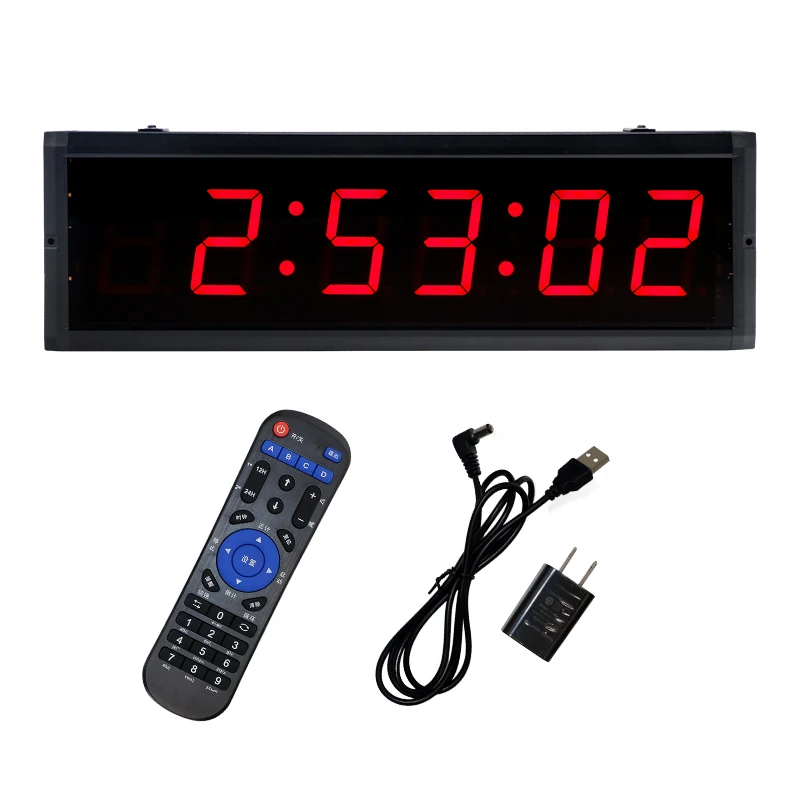 [Ganxin] for 3 Inch Programable Remote Control LED Crossfit Timer Interval Timer  Sports Training Clock Crossfit Gym Timer