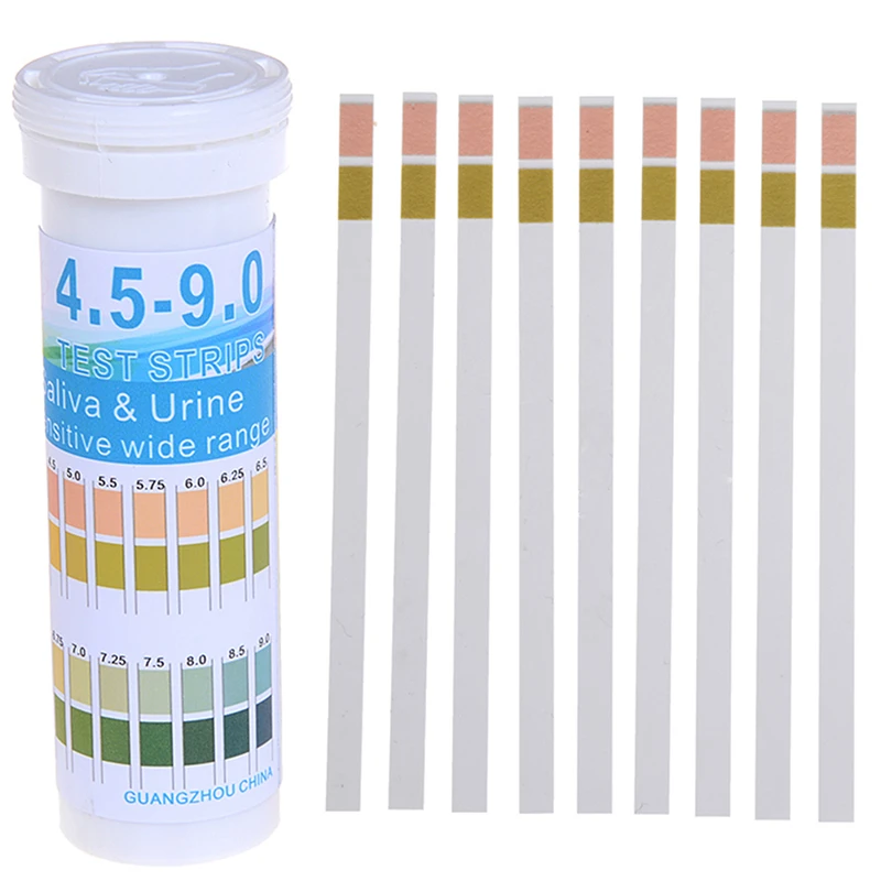 150pcs/Lot Strips Boxed Range 1-14 PH Test Strips Indicator Paper Tester Range 4.5-9.0 PH Test Strips for Saliva And Urine