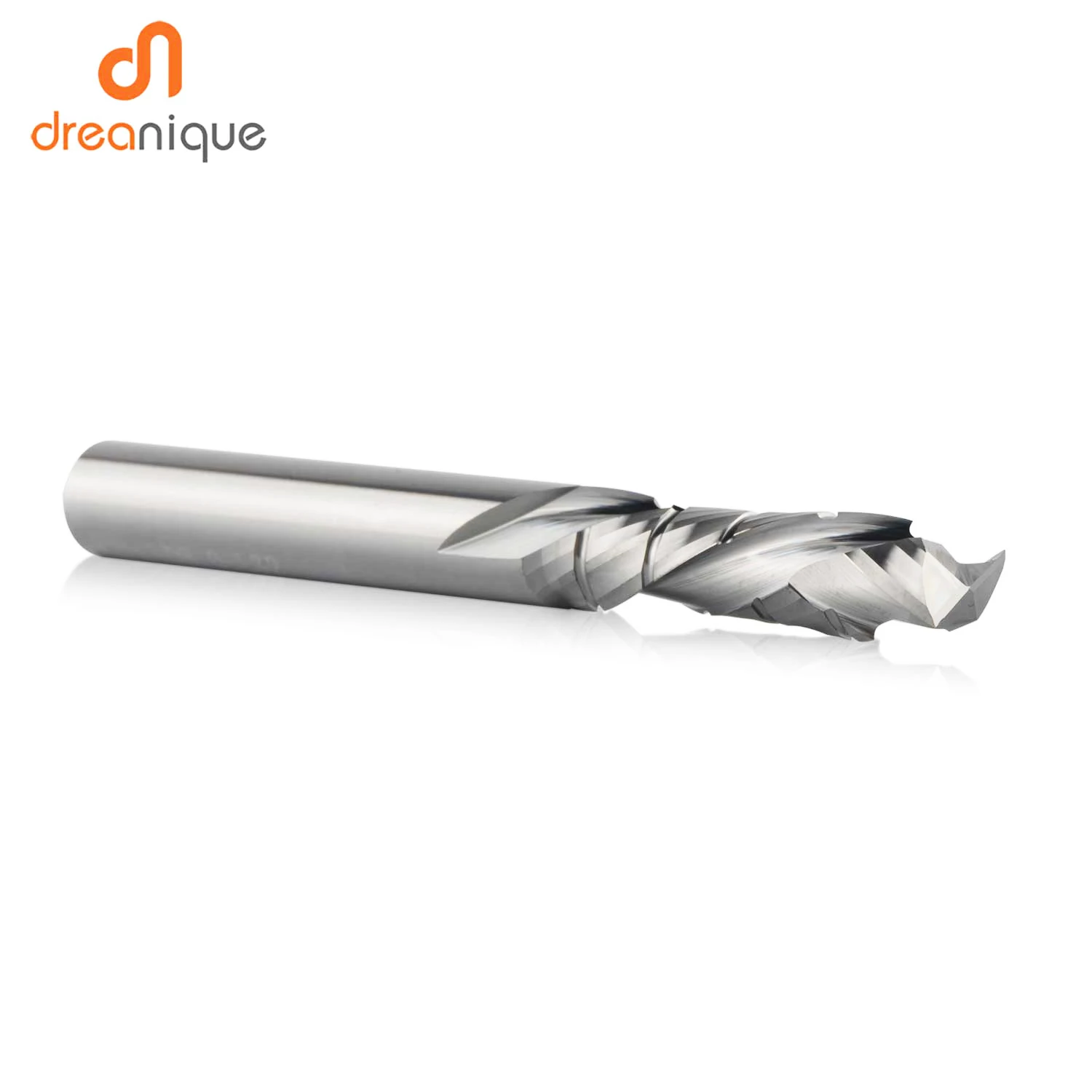 DREANIQUE Up&Down Cutter Carbide End Mill Bit 6mm 8mm Shank Two Flutes Wood Craving Engraving Tool Compression Milling Cutter