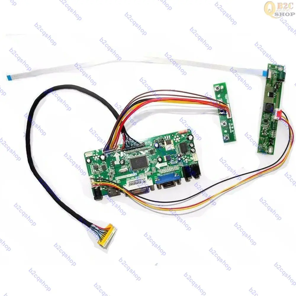 NT68676 LCD Driver Board Lvds Inverter Converter Monitor Kit for LP141WX5-TLD1 TLC1 TLN1 1280X800 VGA DVI HDMI-compatible