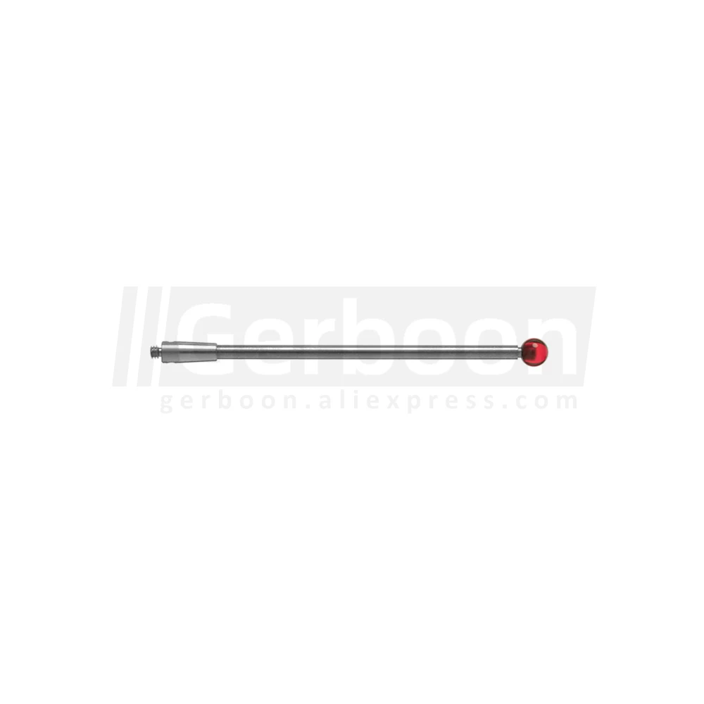 Renishaw A-5003-0045 EWL 50mm M2 Ø 4mm Ruby Ball Tungsten Carbide Rod Probes for Three-Coordinate Measuring Machine CMM