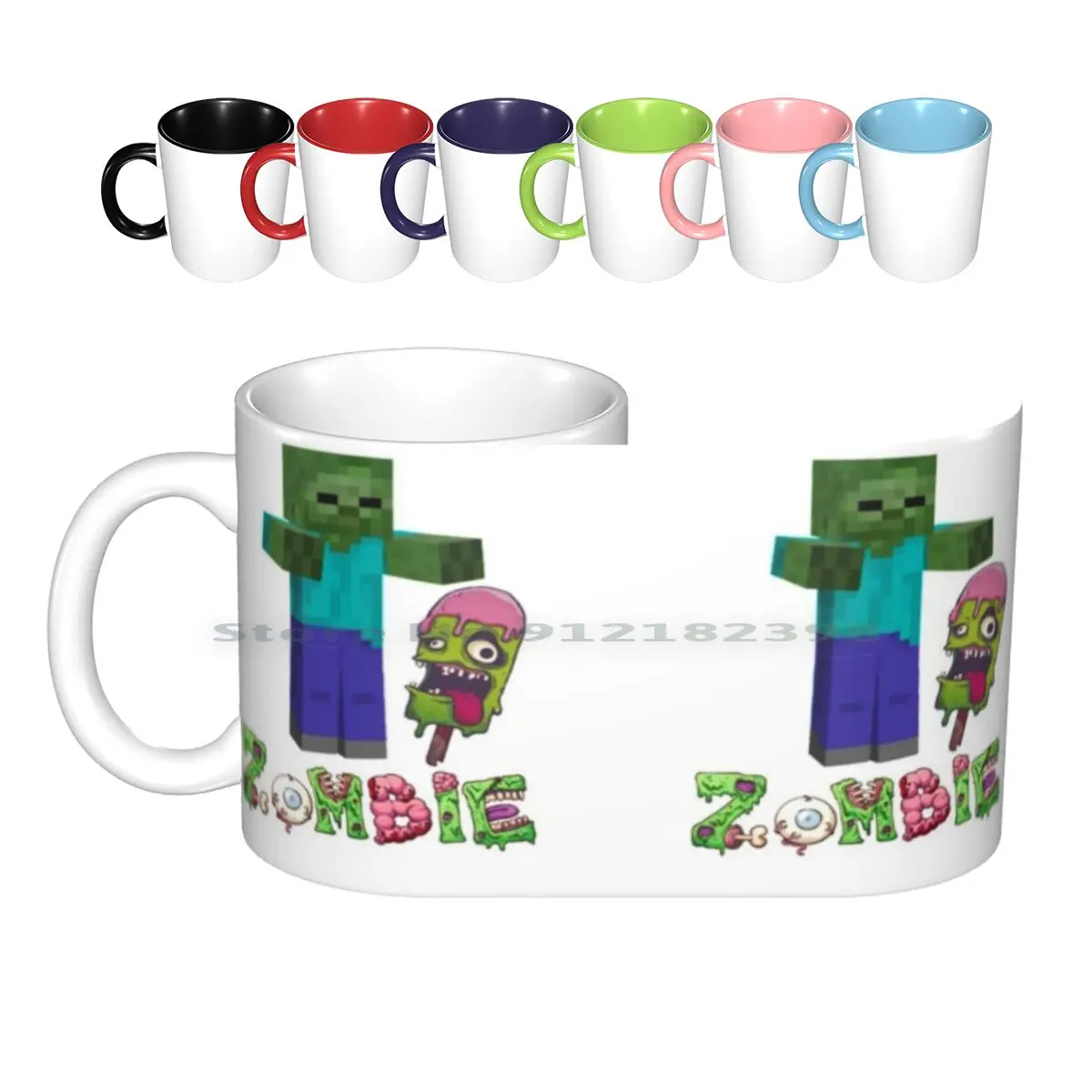 Zombie Ceramic Mugs Coffee Cups Milk Tea Mug Girls Rule Fashion Famous Pets For Girls Meganplays Meganplays Meganplays