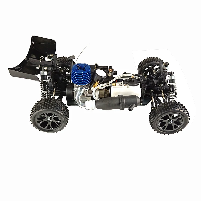 VRX Racing RH1007 Spirit N2 1/10 Nitro Buggy RC Car 4WD con motore FC.18 Pull Start a due velocità