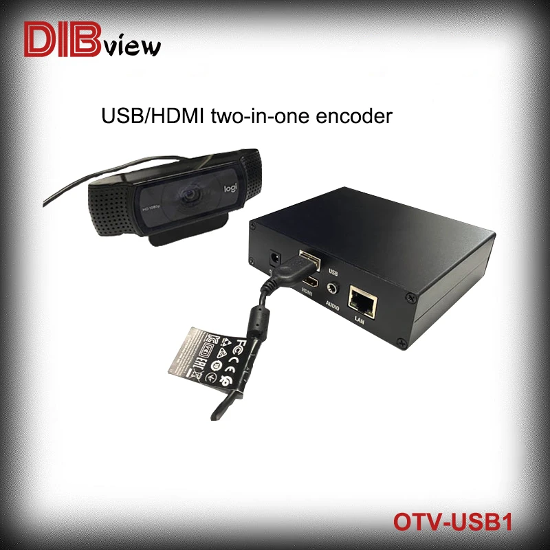 OTV-USB1 USB H264 H265 HDMI Video SRT HTTP UDP HLS RTMP Streaming Encoder IPTV