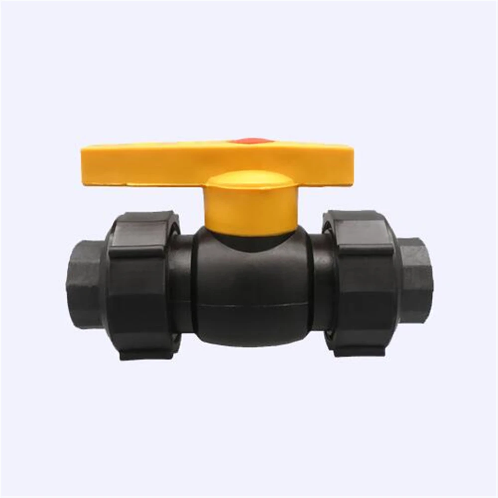 

PE Water Pipe Switch Valve Hot Melt Live Ball Valve 4 points 20 6 points 25 PE Double Live Steel Core Ball Valve 1 Inch 32