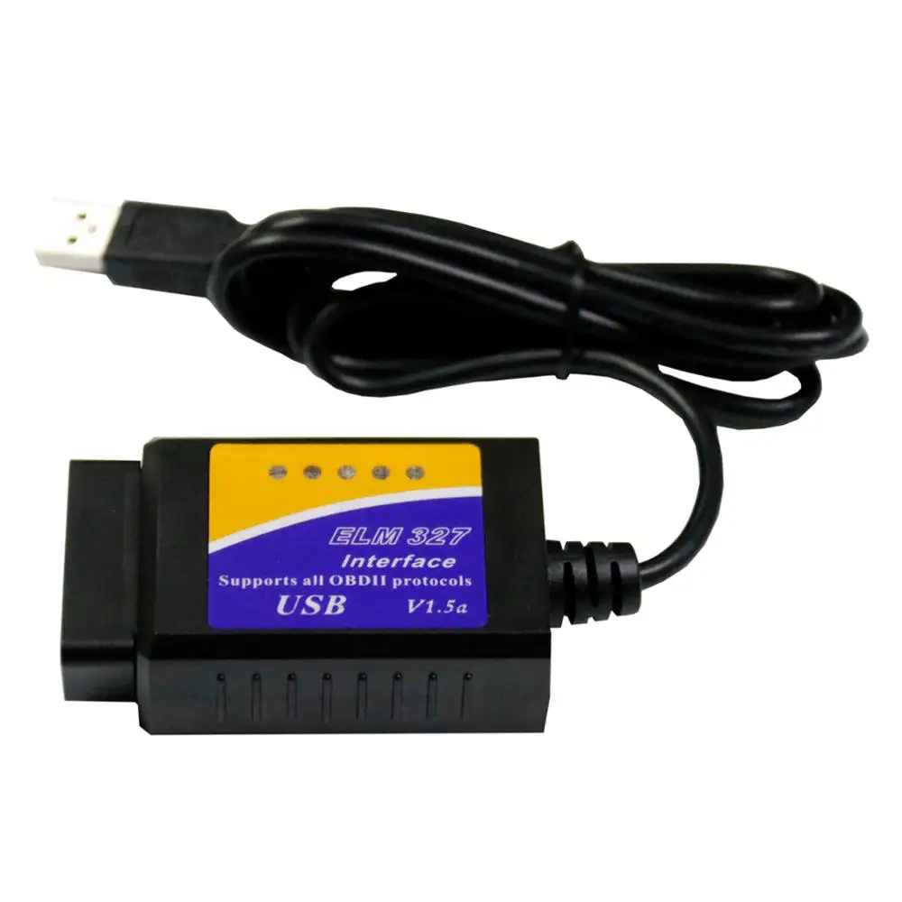 V04HU/V04HU-1 ELM327 USB OBD2 Fault Diagnostic Scanner V1.5 USB ELM 327 Code Reader OBDII Scan Tool Diagnostic Interface