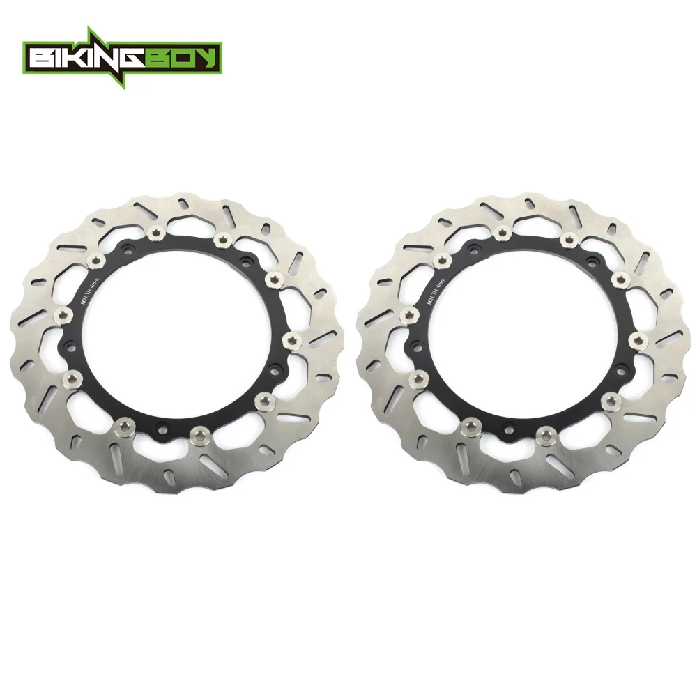 BIKINGBOY For BMW S1000RR 08-20 09 10 11 12 13 14 15 16 S1000R 2014-2020 S1000XR 17 18 19 Front Brake Discs Disks Rotors