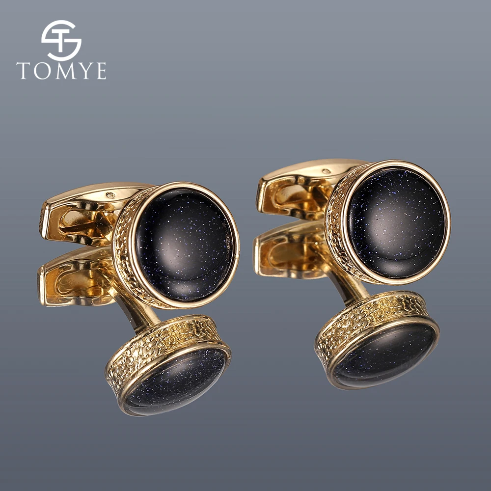

Запонки для мужчин TOMYE XK20S038, высокое качество, звездное небо, Круглые, 2 цвета, металлические пуговицы, повседневные запонки для рубашки под платье, запонки для подарка