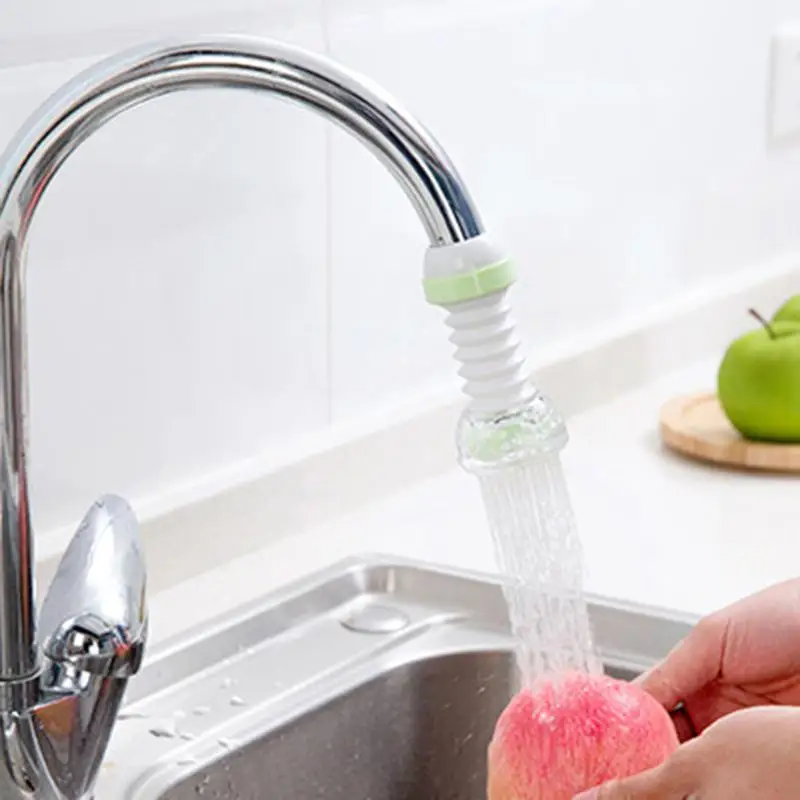 Kitchen Accessories Water Saver 360 Eotating Anti-splashing Faucet Extender Adjustable Swivel Faucet Aerator Connector