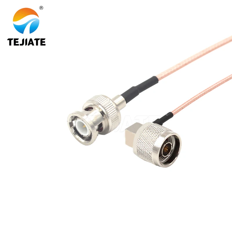 1 قطعة TEJIATE كابل محول N إلى BNC نوع NJW تحويل BNCJ 8-90 سنتيمتر 1 متر 1.5 متر 2 متر طول موصل RG316 سلك