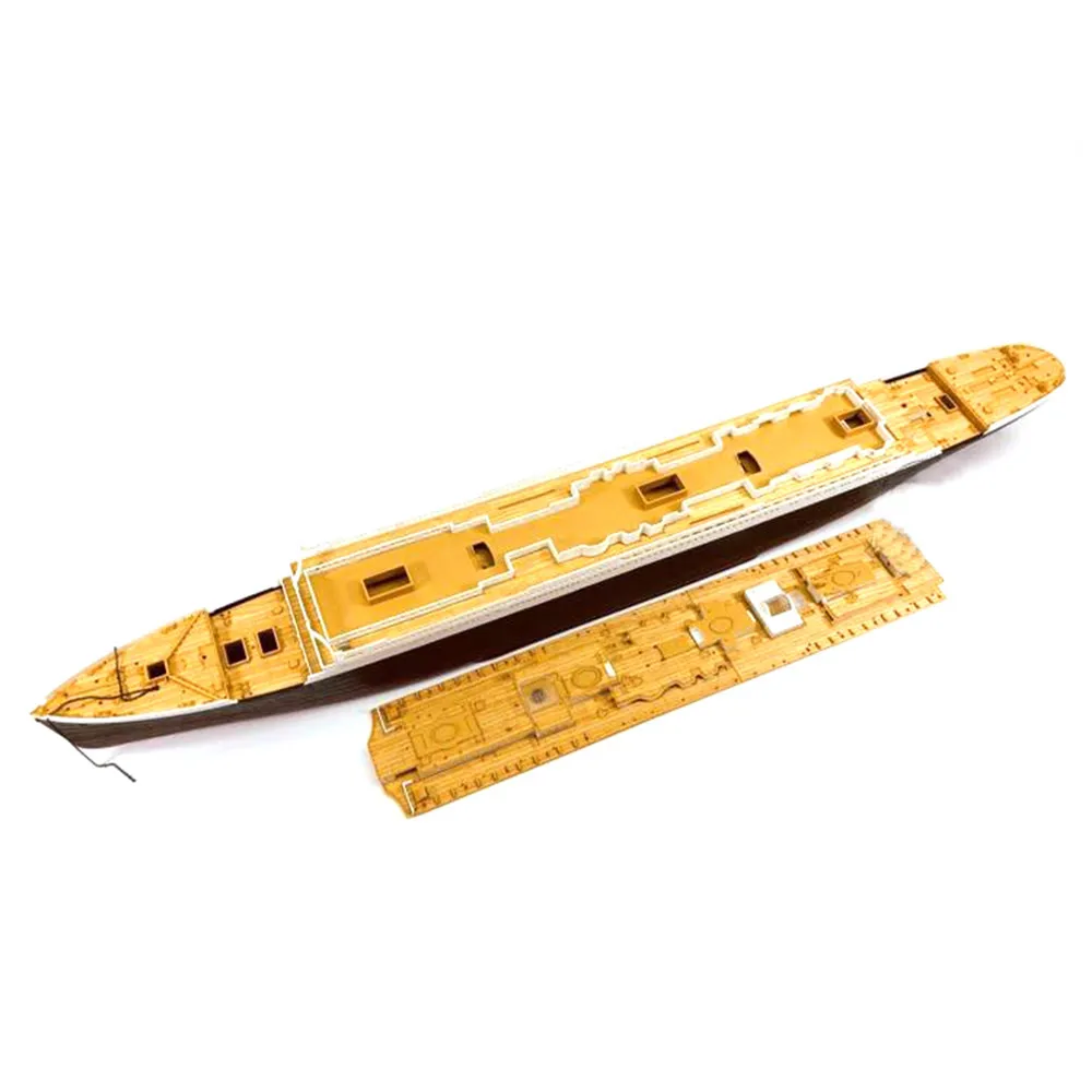 DIY 1/400 Wooden Deck for Academy 14215 Kit RMS Titanic Ship Model CY350044 Model DIY Accessories Parts