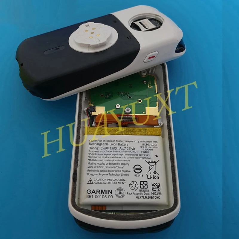 Coperchio posteriore originale per GARMIN EDGE 1030 misuratore di velocità della bicicletta di riparazione della copertura posteriore Con La Batteria di ricambio (senza contatto e LCD)