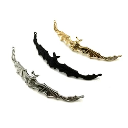 5 pieces, vampire bat pendant, gothic bat pendant, Halloween accessories, DIY handmade crafts