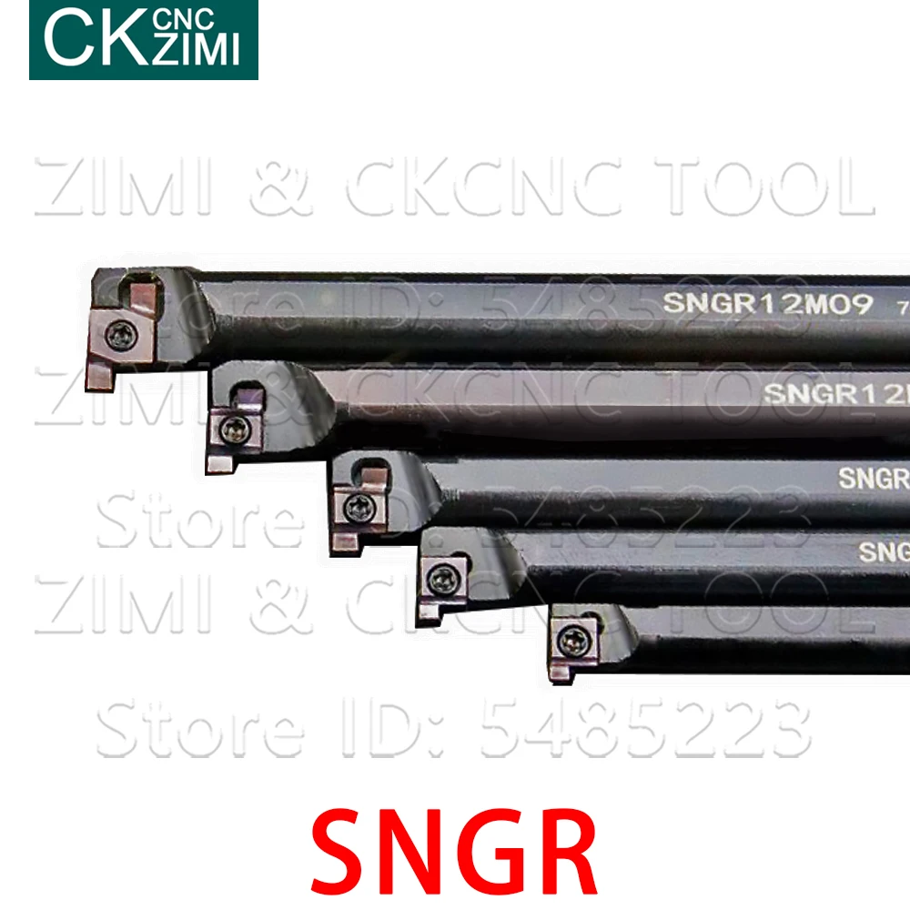 SNGR08J07 10K07 10K08 12M08 12M09 16Q09 20R09 Mekanik Bubut CNC Internal Grooving Kecil Lubang Alat Pemegang untuk 6GR 7GR 8GR 9GR