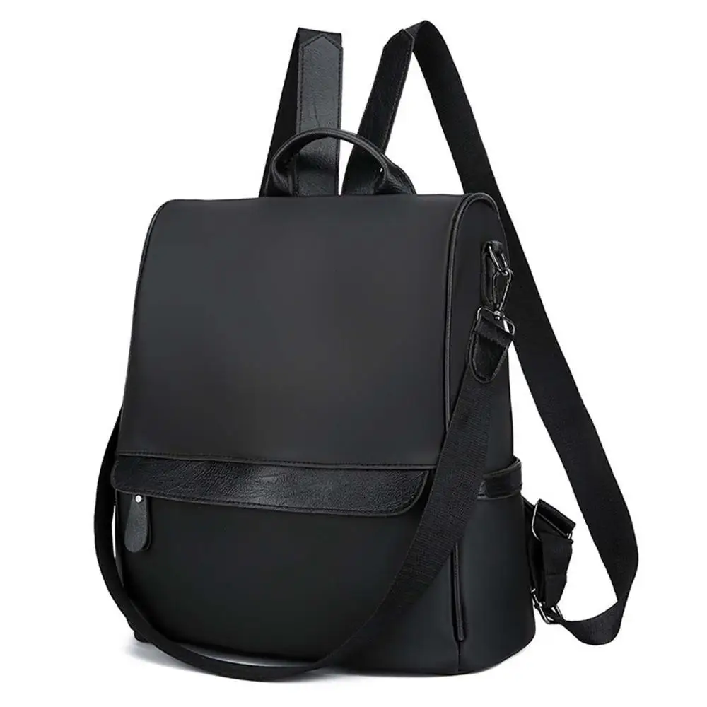 

Women Backpack New Oxford Cloth Waterproof Anti-theft Bag Casual Student Rucksack Women Shoulder Black Brown Daypack Backpack