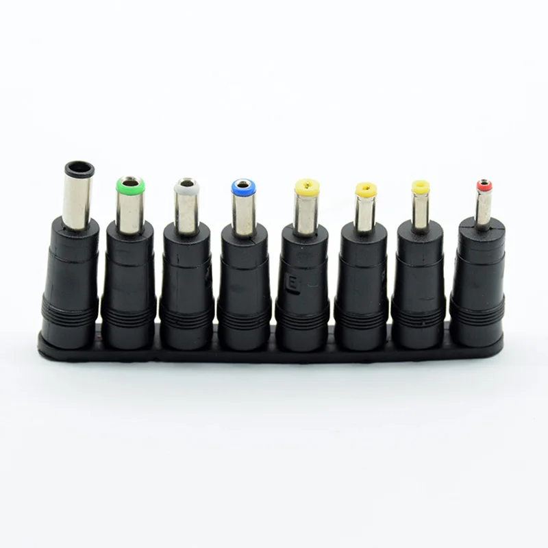 8bit Cắm 5.5 * Jack 2.1Mm Cái Đến Nam Phích Cắm Laptop DC Adapter AC DC Jack Sạc kết Nối Bộ Chuyển Đổi Nguồn Điện Cắm