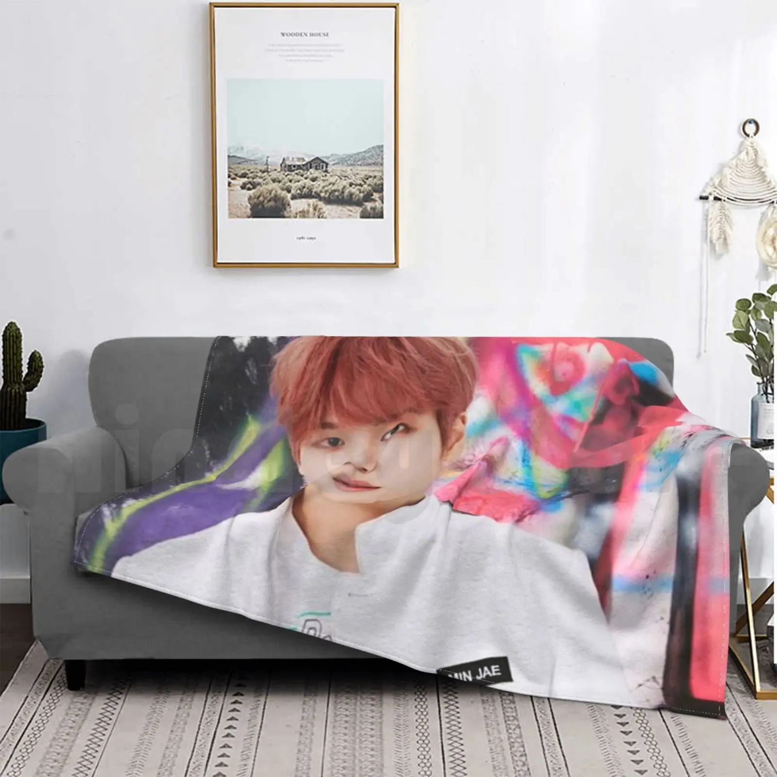 بطانية Mcnd Minjae عصرية مخصصة Mcnd Mcnd Castle J Mcnd Mcnd Minjae Mcnd Huijun Mcnd Win Pookipsy