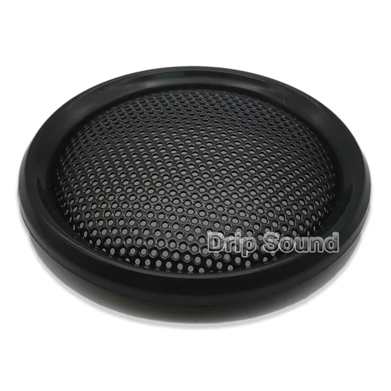 For 1" Inch Tweeter Speaker Grill Cover Car Audio Decorative Circle Metal Mesh Grille Protection #Black