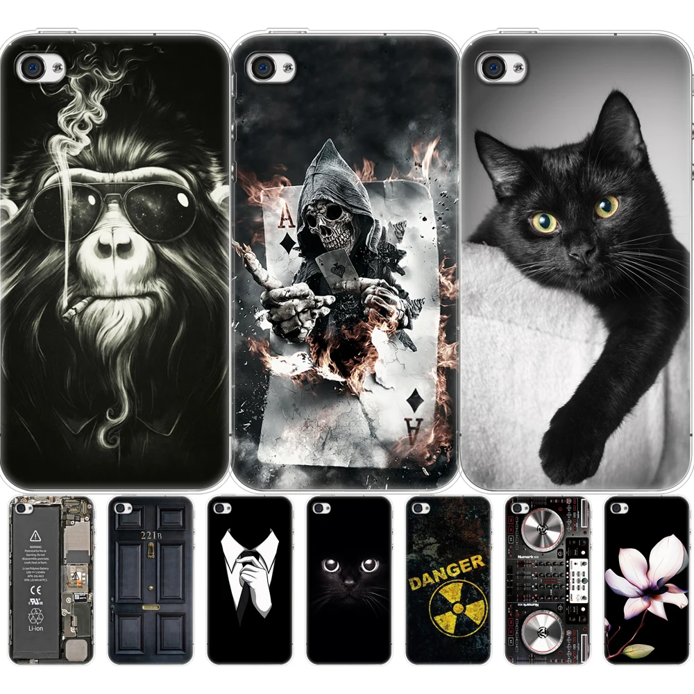silicone case FOR iPhone 5 5S SE 6 6S 7 8 Plus X XS 10 Case Cover FOR Capa coque FOR iPhone SE 2020 XS MAX XR