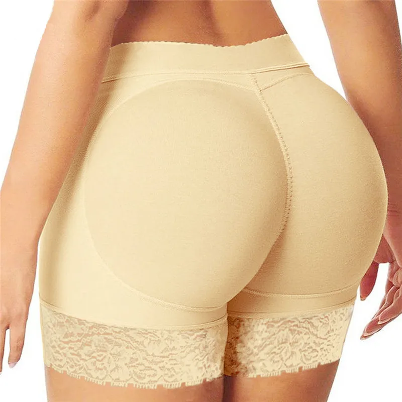 Women Shapers Padded Butt Lifter Panty Butt Hip Enhancer Fake Hip Shapewear Underwear Briefs Push Up Panties Plus Size S-3XL