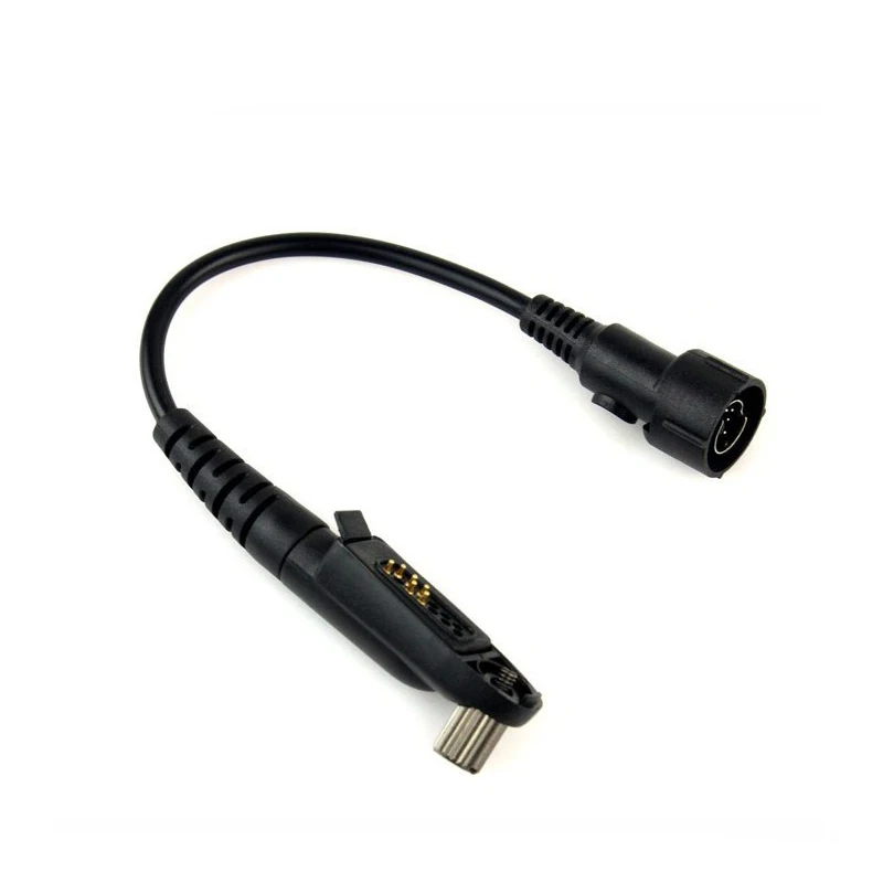 Noise Cancelling Headset Cable for Motorola, Military Bone Conduction, GP328PLUS, GP338PLUS, GP344, GP388, EX500