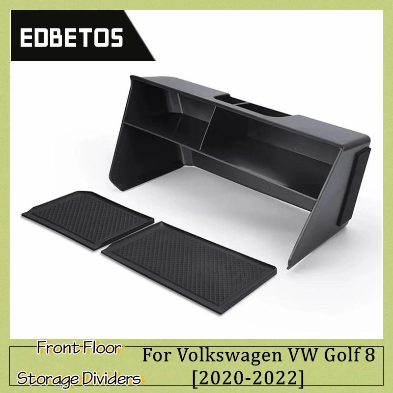 Car Products For Volkswagen VW Golf8 MK8 2020 2021 2022 Accessories Central Console Storage Glove Box Holder Tray Interior Parts