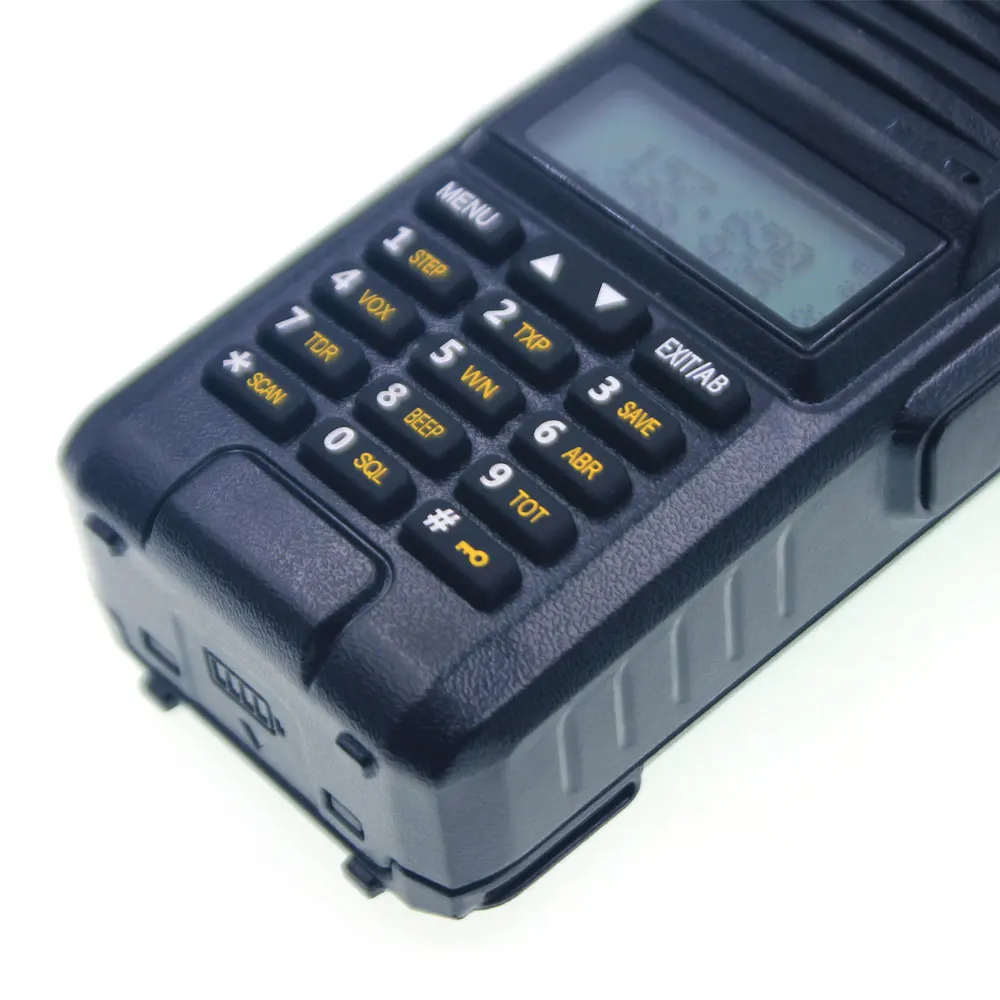 Baofeng-walkie-talkie de piezas, Radio portátil de 2 vías con auricular, transceptor Hf, FM, tribanda, 136-174/200-260/400-520MHz, 2 BF-A58S