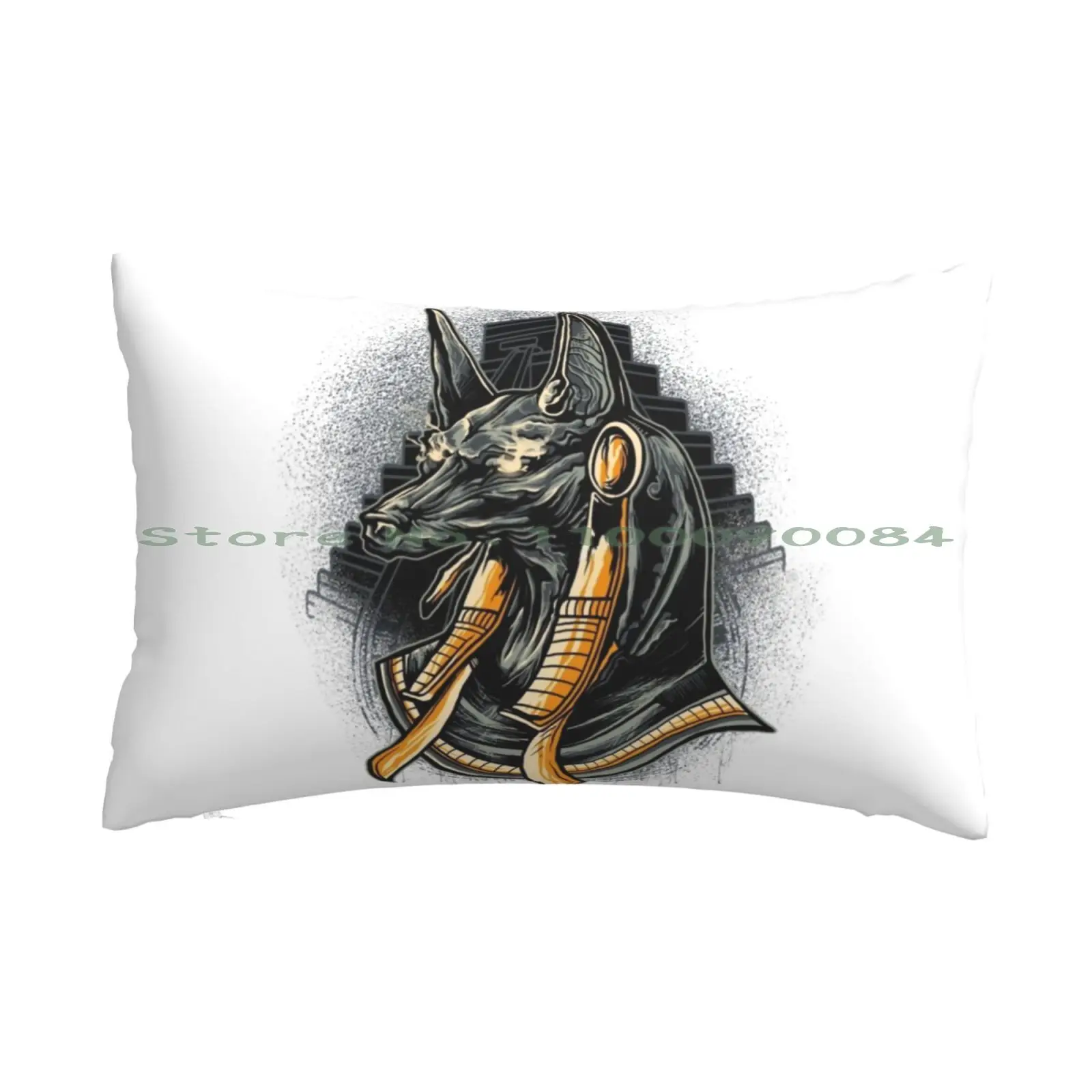 Anubis , Pharaoh Design Pillow Case 20x30 50*75 Sofa Bedroom Keep Calm And Piss Off Take A Dump Long Rectangle Pillowcover Home