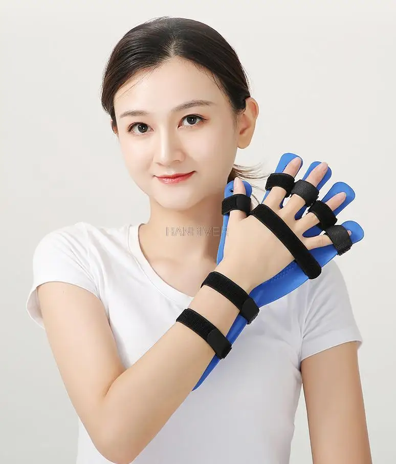 Hand Physiotherapy Rehabilitation Finger Separator Applicable to Stroke Hemiplegia Patients Rehabilitation Equipment