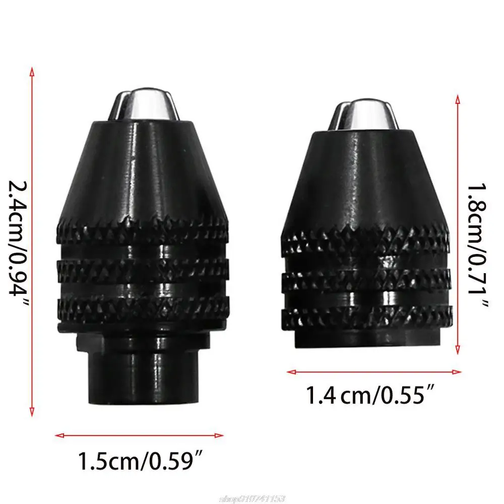 Multifunctional Keyless Drill Chuck Rotary Tool 4-Types Optional Chucks Adapter Universal Mini Mandrel Converter Power Gad