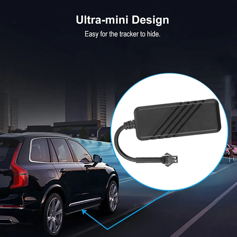 

Car GPS Tracker Electric Battery Positioning Accuracy 5 Meter Anti-theft Device For Motorcycle ABS Multiple Alarm Methods