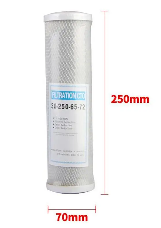 Drink water purifier filter 10 inch  Activated Carbon Water filter  Whole House RO CTO 5 Micron retail + wholesale