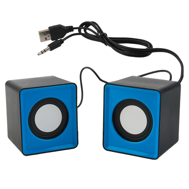 

Portable Mini USB 2.0 Speakers Music Stereo For Computer Desktop PC Laptop Notebook Home Theater Party Loudspeaker HOT