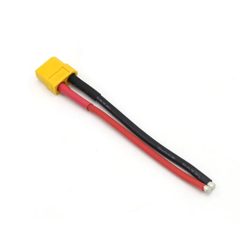 XT60 Male / Female Connector With 10CM 12AWG Silicone Wire Cable