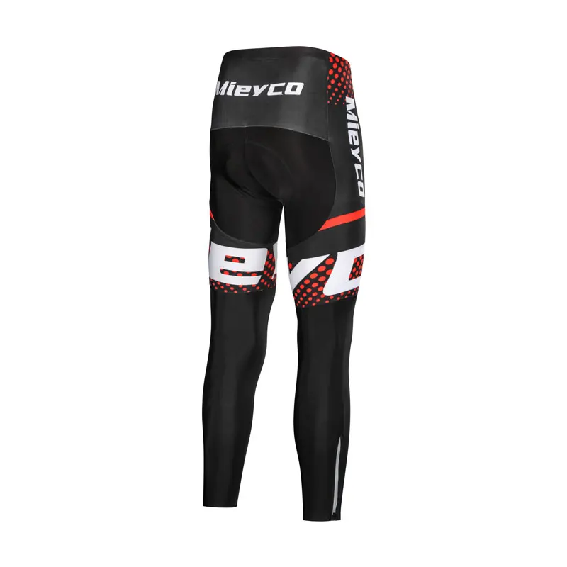 Mieyco Spring Autumn Cycling Pants With 3D Gel Pad Cycling Tights MTB Bike Pants Downhill Bicycle Pants Cycling Trousers Mans