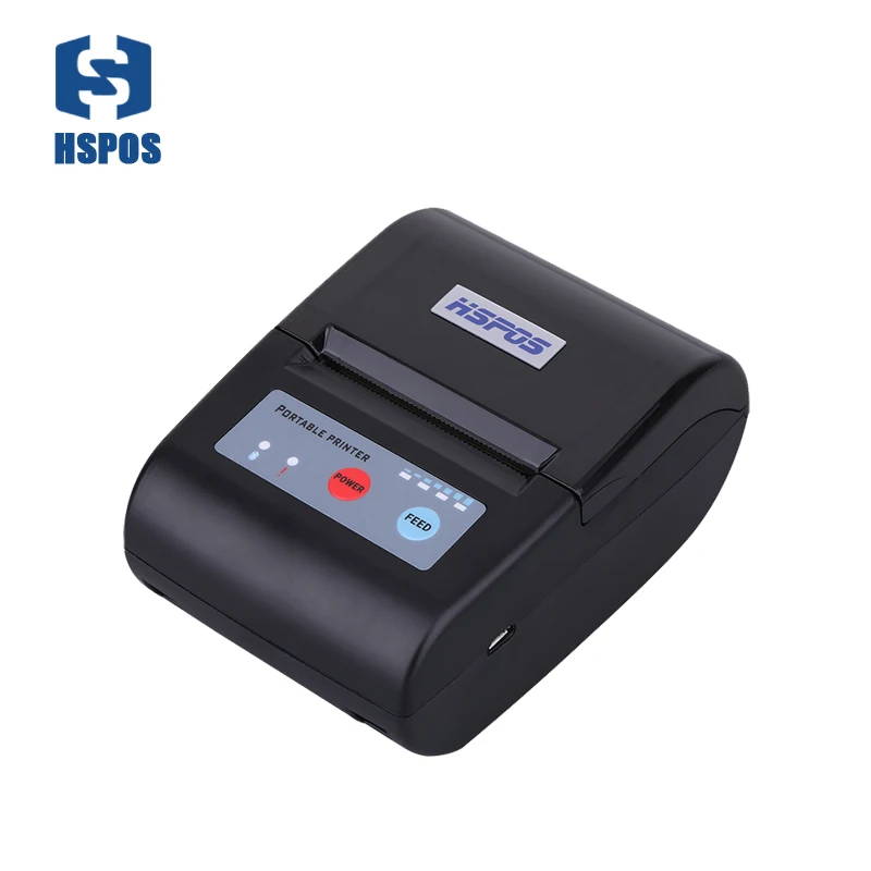 Mini imprimante thermique portable, imprimante de poche mobile, connexion Bluetooth sans fil, tickets de caisse, téléphone Android, PC, 58mm