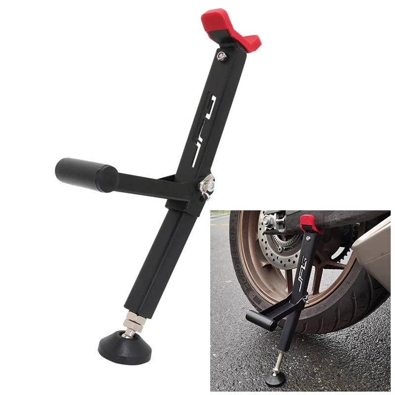 Foldable Hand Support Motorcycle Single Side Paddock Bracket Wheel Bracket Wheel Bracket Tire Repair Tool