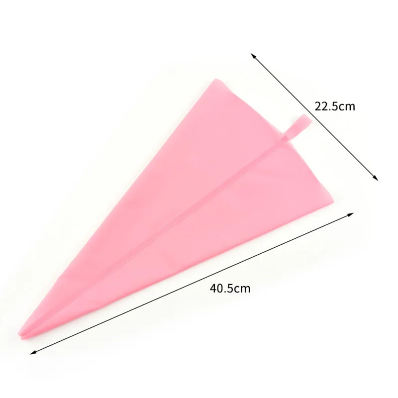 25cm-55CM Pink Kitchen Gadgets Silicone Cream Bag Pastry EVA TPU Baking Accessories DIY Cake Decorating Tools Reusable Piping