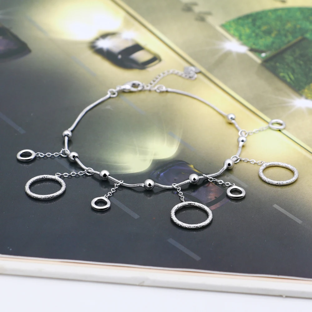 925 Sterling Silver Tassel Fri - đánh giá và giá Anklet Foot Chain