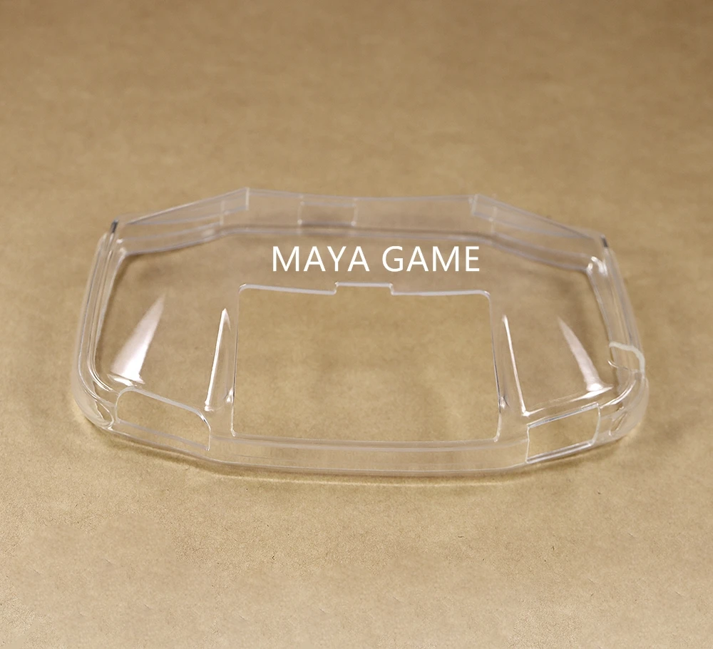 40pcs for GBA GBP Console Protection TPU Cover Pocket Clear Transparent Protective Shell Case