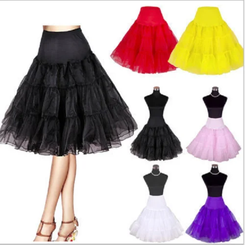 Nieuwe Collectie Flare Retro Onderrok/50S Swing Vintage Petticoat/Rockabilly Tutu Rok