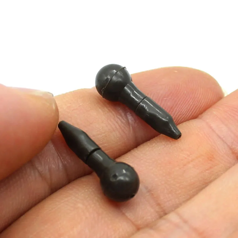 20PCS Carp Fishing Advanced Adjuster Stoppers Fishing Running Lead Link Stops In Line Carp Rigs Method Feeder Tackle Accessories view 2