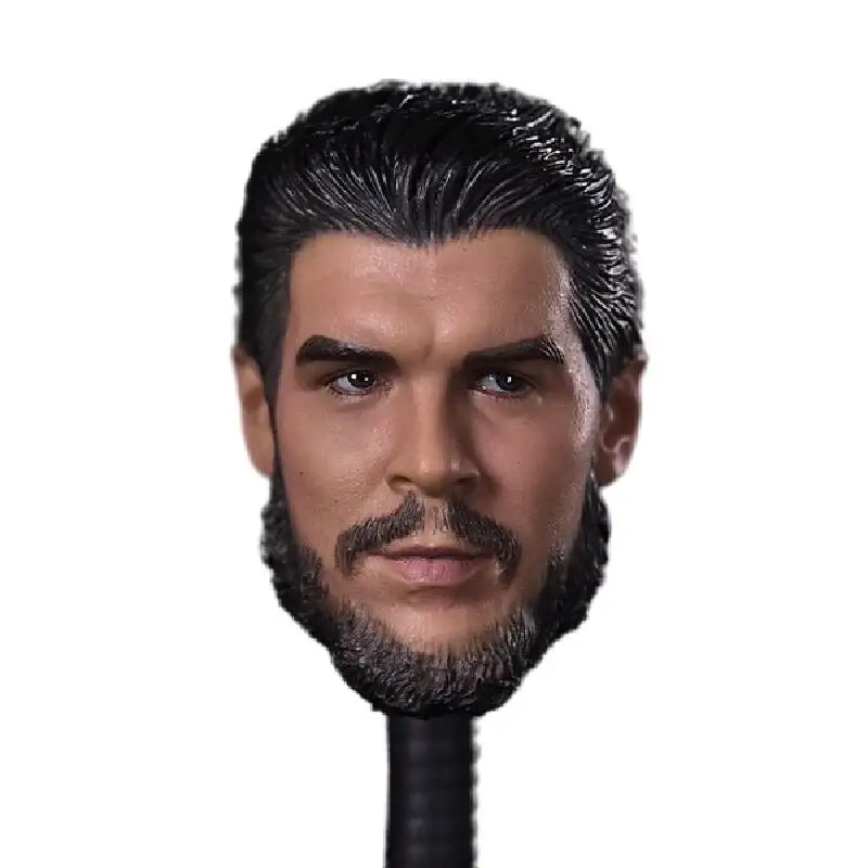 

1/6 соотношение головы резьба Гевара Аргентина мужская модель ПВХ подходит для 12-дюймовой экшн-фигурки тело куклы