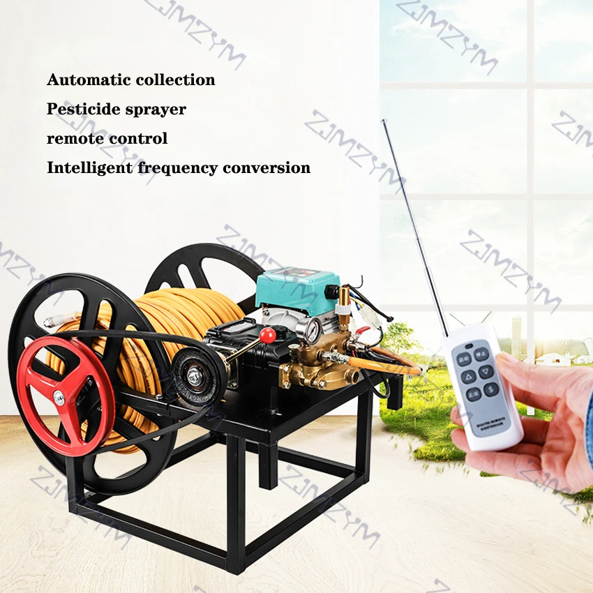 Agricultural intelligent remote control new high-pressure sprayer electric vehicle pesticide machine 48V/60V/72V/220V Optional