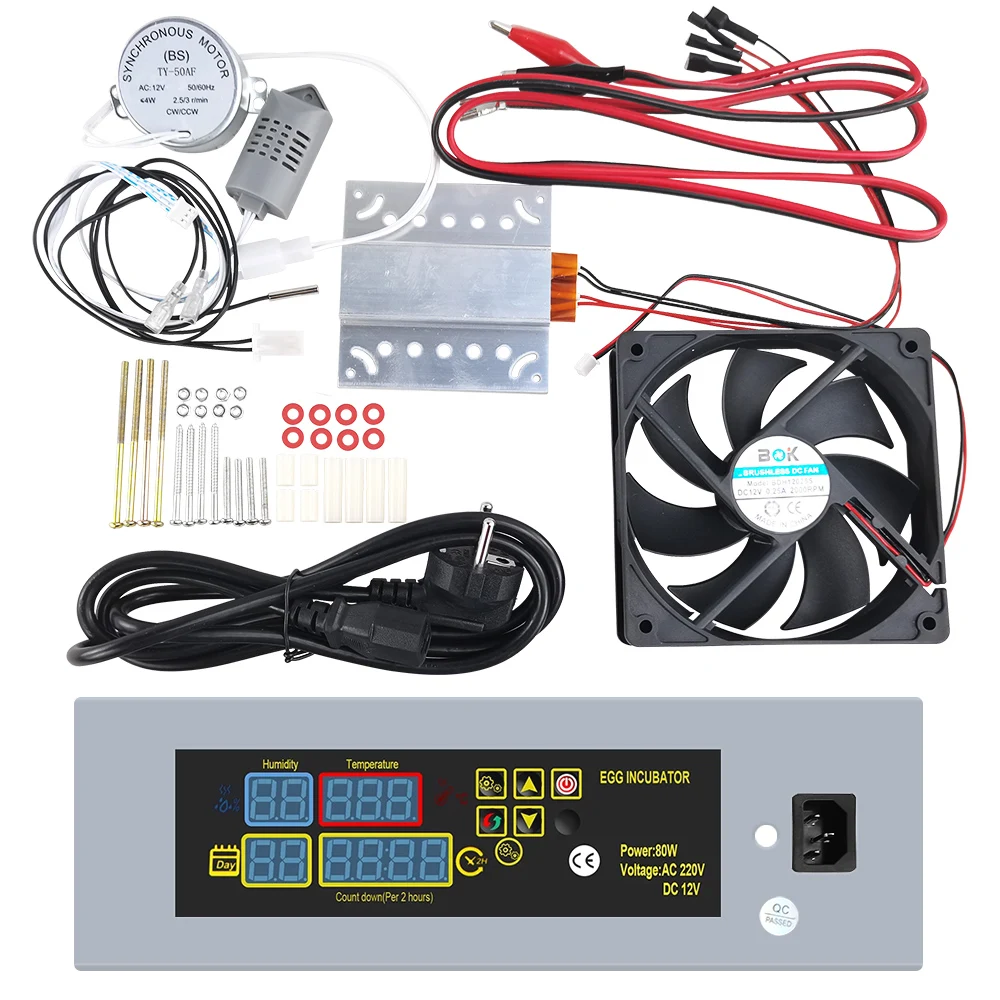 HTMC-7 high quality Thermostat Regulator DIY Mini Incubator Egg Goose Bird Quail  Incubator Part  Automatic Digital Incubator