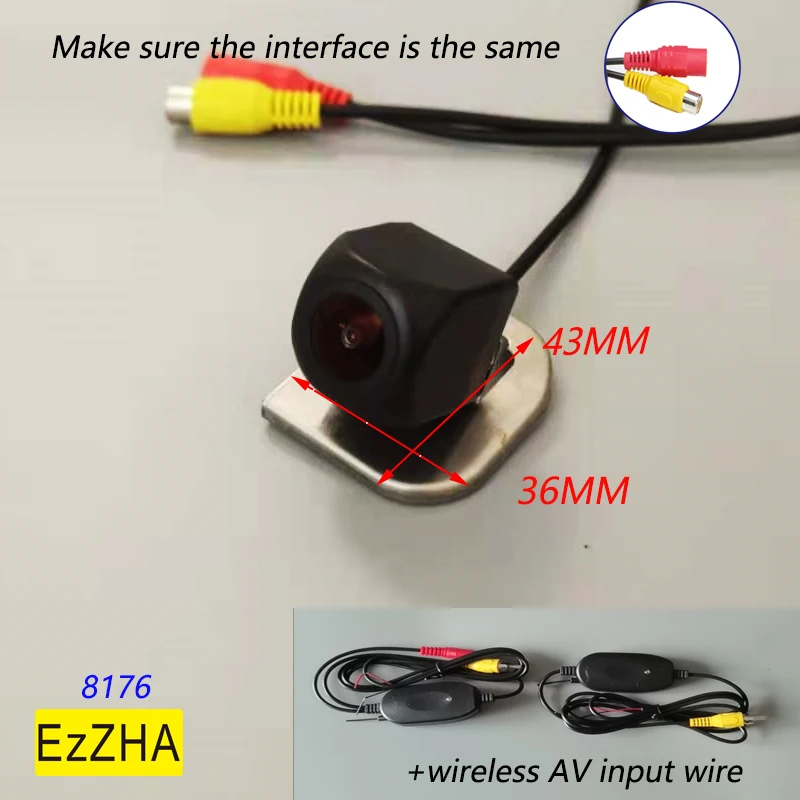 

for Ford Focus 2 3 Hatchback Sedan 2012 2013 2014/ SW 2015/ Escort 2015 2017 HD Rear View Camera Fisheye Dynamic Trajectory