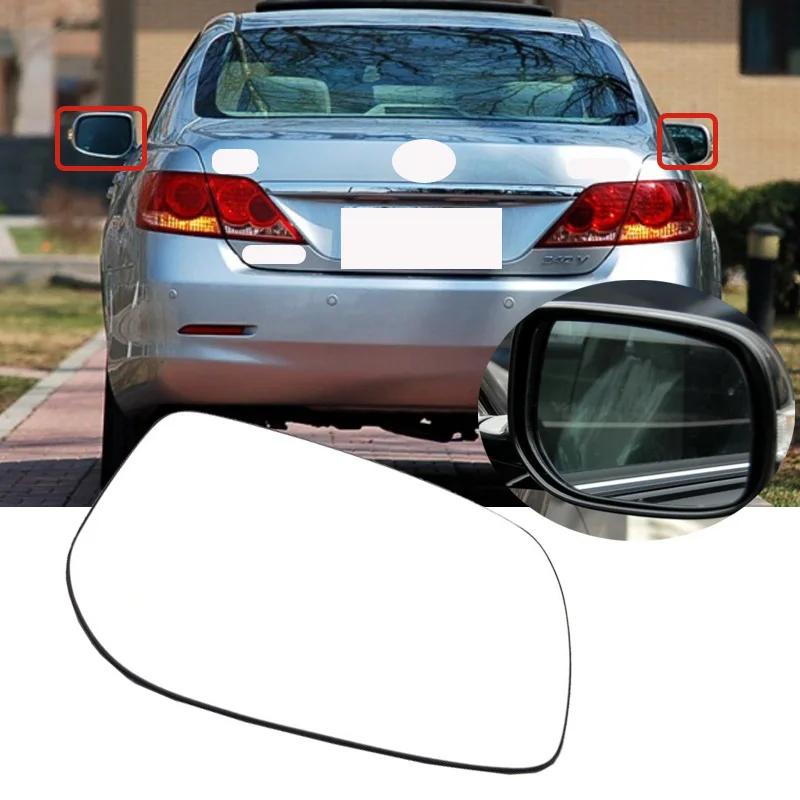 Roavia Outside Rearview Mirror Glass Mirror Lens Heating For Toyota Camry ASIAN Aurion 2006 2007 2008 2009 2010 2011 ACV4# AHV41